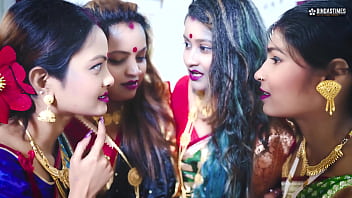 Desi Tharki Zamindar Brothers Ravage Their Four Wives Together In A Wild Hindi Gangbang