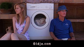 Grandpa’s Cock Satisfies A Young Slut’s Desperate Pussy