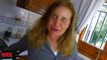 Ravaging A Plump, Seasoned French Slut Against The Kitchen Counter