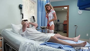 Busty Blonde Milf Nurse Jessa Rhodes Soothes James Deen’s Massive Swelling With Her Expert Mouth