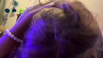 My Lesbian Bestie Sneaks Into My Room Again To Give Me A Wet, Sloppy Blowjob