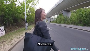 Outdoor Cowgirl Gets Mounted And Pounded By Public Agent