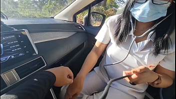 Unprofessional Nurse Gets Fucked Hard In Public – She Never Expected This Wild Public Sex!