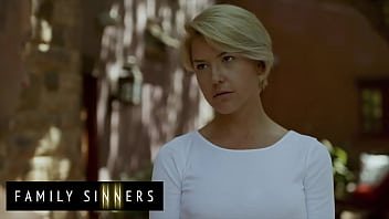 A Sizzling Blonde Milf, Kit Mercer, Gives Her Stepson Van Wylde The Blowjob Of His Life Before Riding Him Hard In This Taboo Family Affair.