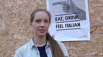 Shy German Teen Scout Begs For Casting Orgasm, Legs Trembling Uncontrollably
