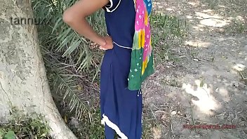 Wild Teen Punam Gets Double-teamed In Outdoor Gangbang