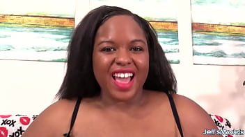 Ebony Bbw Olivia Leigh Slathers Her Curves In Slick Oil Before Riding Her Favorite Toys