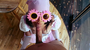 Desperate Asian Maid Begs For A Hard Anal Pounding
