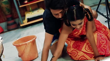 Sultry 18-year-old Indian Maid Seduces Her Boss With Wild, Passionate Fucking