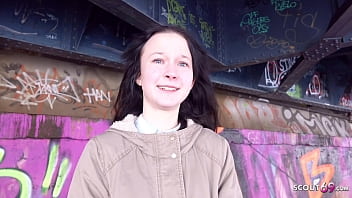 Timid German Scout: A Shy, Petite Girl Gets Picked Up And Fucked Hard In A Raw Street Casting