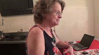 Aged Italian Whore Granny With A Wet, Greedy Cunt