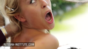 Sizzling French Bombshell Lola Reve Takes On Two Lucky Studs In A Steamy Outdoor Ménage à Trois