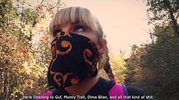 Karina’s Wild Outdoor Blowjob: Seducing The Guard At The Abandoned Camp