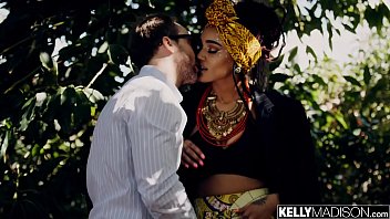 Ebony Goddess Julie Kay Gets Her Tight Black Asshole Stretched By A Massive White Cock