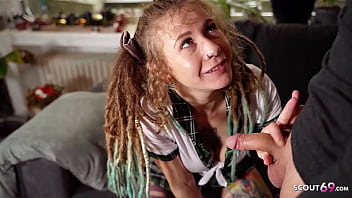 German Teen Julia Juice With Dreadlocks Gets Pounded By Her Tutor During After-school Lessons.