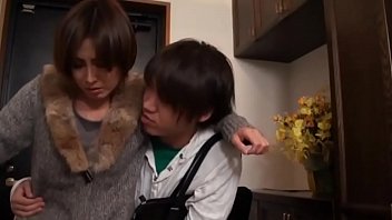 Sizzling Japanese Milf Seduces And Dominates Her Youthful Stepson