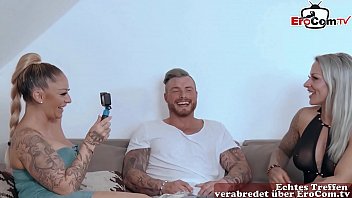 Anal Ffm Threesome With Inked German Sport Milfs