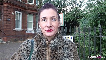 Aging German Scout: Skinny Redhead Mature Scarlett Begs For A Hard Fucking At A Raw Street Casting