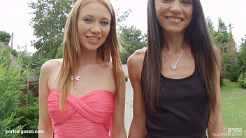Lindsey Olsen And Nataly Gold Get Filled Deep In A Scorching Internal Threesome