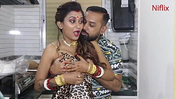 Sizzling Indian Bride Gets Ravished On The Kitchen Counter