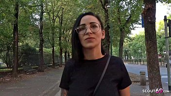 German Scout – First Anal For A Floppy Tits Tattooed Teen, Natascha’s Raw Street Pickup Casting