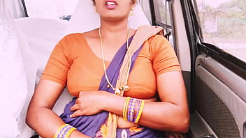 Desi Maid Gets Filthy In The Backseat, Moaning In Telugu And Soaking The Car With Her Release.