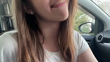 Driving My Student Home And Pounding Her Tight Little Pussy In The Backseat