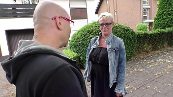 Dirty German Granny Judith S. Gets Picked Up And Pounded Hard