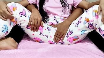 Innocent 18-year-old Girl Hurts Her Leg And The Perverted Man Of The House Gives Her A Massage On Her Ass And Pussy