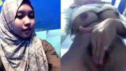 Hijab-clad Seductress Unleashed