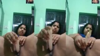 South Indian Beauty’s Viral Veggie Pleasure Session