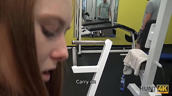 Spoiled Little Gym Bunny Ditches Her Workout To Get Pounded By A Wealthy Hunter