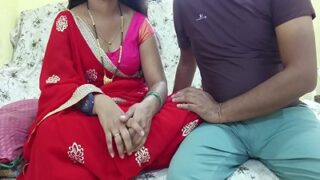 A Bengali Milf In A Crimson Saree Seduces Her Brother-in-law For A Steamy Affair In A Raw Bangla Adult Film.