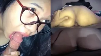Pov: Fucking My Hot, Nerdy Girlfriend With Glasses