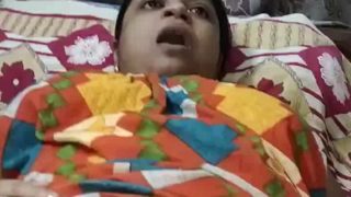 Sultry Bengali Sister-in-law Pleasuring Herself In A Silky Gown