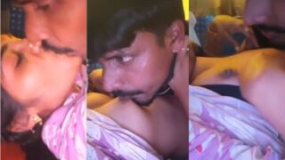 Boyfriend Devours Girlfriend’s Firm Tits And Indulges In Steamy Tamil Lovemaking