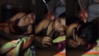 Village Maiden Takes A Thick Indian Cock Deep Down Her Throat