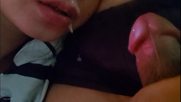 Step-sister Swallows A Massive Load After Deepthroating And Taking A Facial.