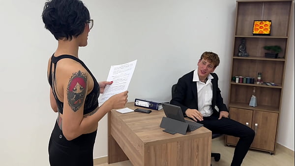 Petrovakathx Fucks Her Boss In The Office