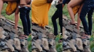 Desi Laborer Gets Wild With Her Boss In Outdoor Marathi Mms