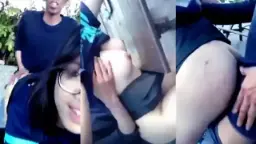 Sexy Glasses Girl Gets Pounded By A Punk
