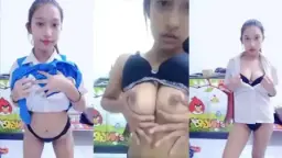 Sizzling Junior High School Girl Goes Viral With Naughty Moves