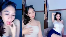 Sweaty Tits Big Sis Teases With Juicy Mango