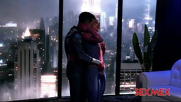 Lula The Spider Girl Gets Ravaged By Superheroes In A Wild Sexmex Orgy