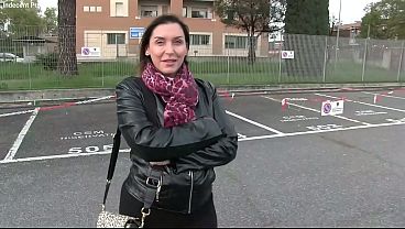 Exclusive – Busty Italian Babe Gets Her Asshole Pounded By A Stranger For 500€ – English Subtitles