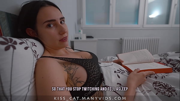 Stepmom’s Bedtime Surprise: A Naughty Handjob Leads To A Steamy Creampie Fuck!