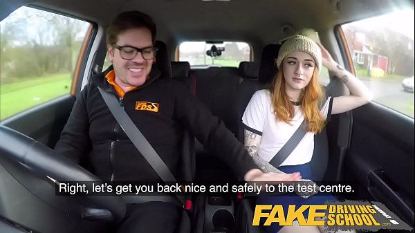 Sizzling Redhead Roadside Rascal: She Fucks Far Better Than She Drives