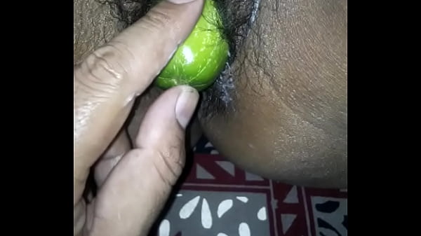 Desi Bhabhi Hungrily Devours A Thick, Juicy Cucumber