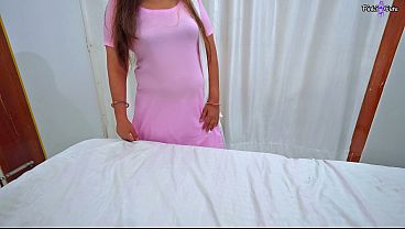 Tante’s Sexy Belly Gets A Hot Load