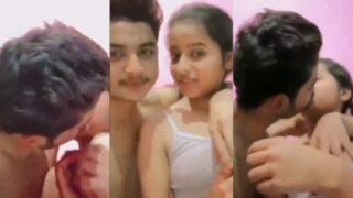 Indian Babe Gets Kissed Hard And Her Tits Squeezed By Bf